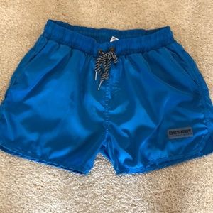 Blue Running Shorts